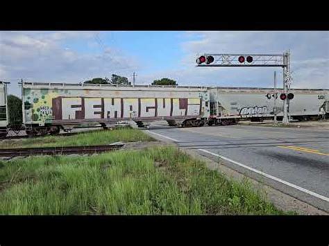 Csx Gainesville Midland L Shoving Back Into Siding Youtube