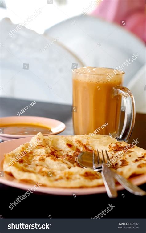 Roti Canai Teh Tarik Stock Photo Shutterstock