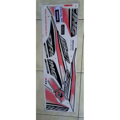 Jual Lis Body Striping Honda Click 125i Racing 2014 Thailand Aka Vario