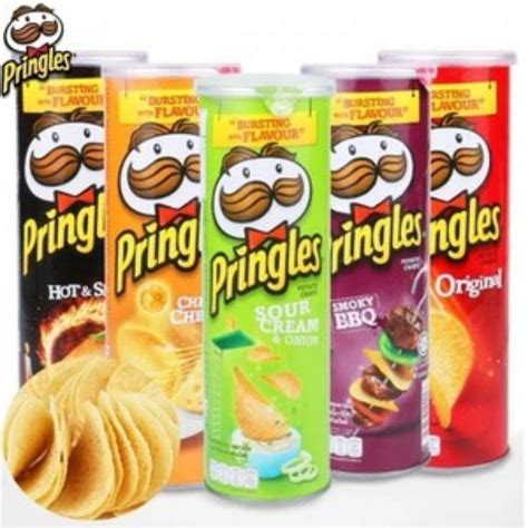 Jual PRINGLES POTATO CHIPS 107GR SNACK KENTANG PRINGLES KERIPIK KENTANG