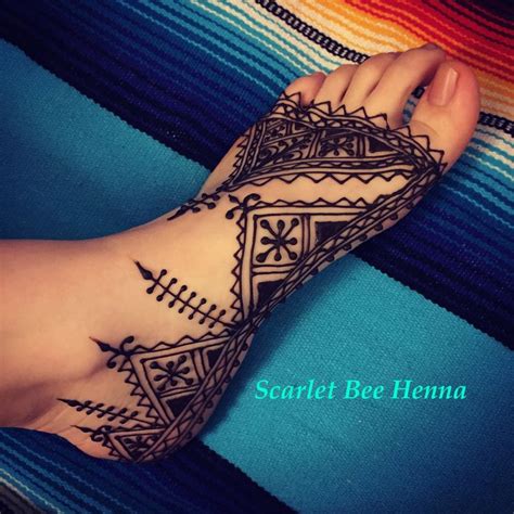 Moroccan Feet For Me This Design Is From Moor A Henna Atlas Of