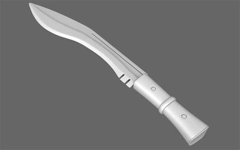 Cuchillo De Combate Cyborg Modelo D Obj Free D