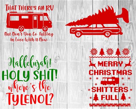 National Lampoons Christmas Vacation Svg Bundle 30 Designs Etsy