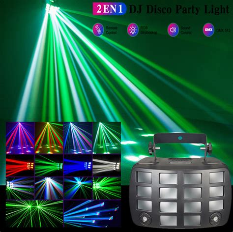 Rgbw Led B Hnenbeleuchtung Laser Partylicht Dmx Disco Licht Mit