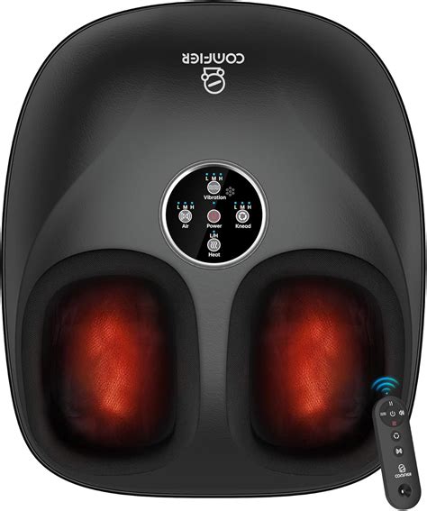Brandclub - COMFIER Shiatsu Foot Massager with Heat for Neuropathy