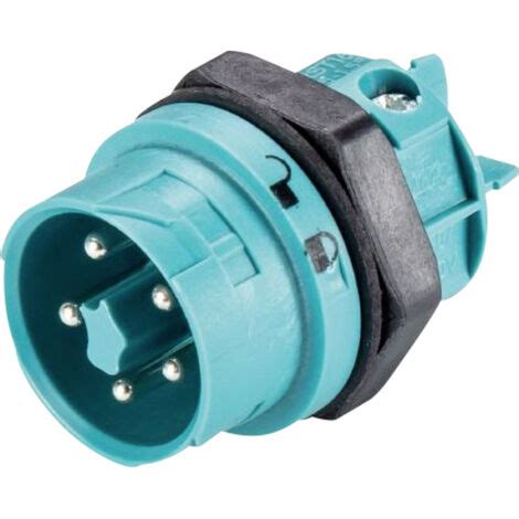 Wieland 46 052 5053 6 Rundstecker Stecker Einbau Gesamtpolzahl 4 PE