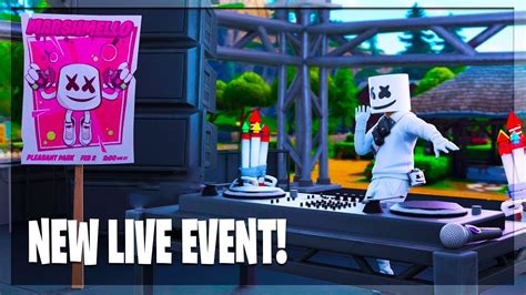 The NEW Marshmallow LIVE Collaboration EVENT In Fortnite YouTube