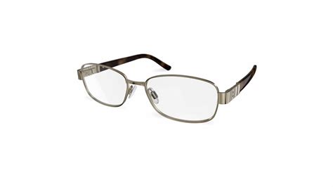 Comfit Womens Glasses Edna Gold Rectangle Metal Stainless Steel