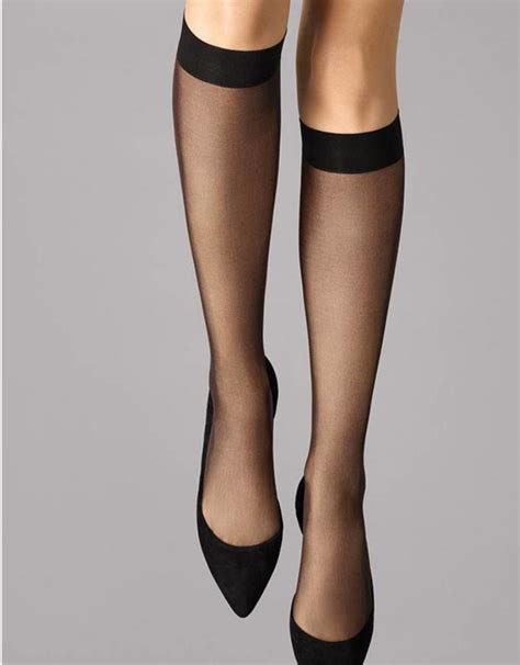 Wolford Individual 10 Knee High 31241 Tiptoe Boutique