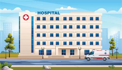 Cartoon Hospital Background Vector Art, Icons, and Graphics for Free ...