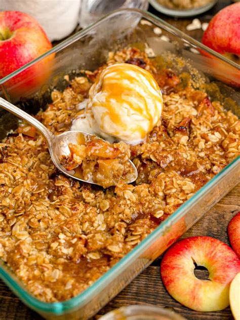 Air Fryer Apple Crisp My Air Fryer Kitchen