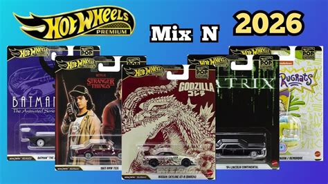 Hot Wheels 2026 Pop Culture Mix N YouTube