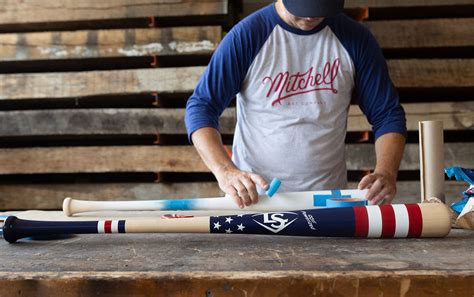 Louisville Slugger x Mitchell Bat Co. Collaboration