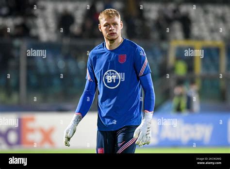 England's Aaron Ramsdale during the FIFA World Cup Qatar 2022 World Cup qualifiers - San Marino ...