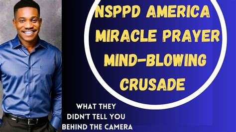 Jerry Eze Nsppd America Miracle Prayer Mind Blowing CrusadeWhats