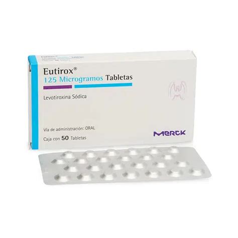 Eutirox 125mcg Tabletas