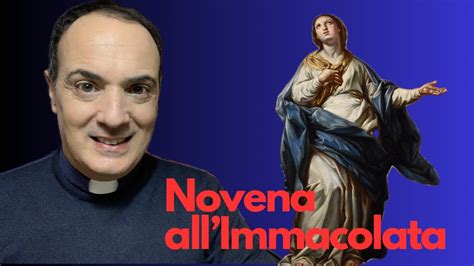 Novena AllImmacolata Concezione Quinto Giorno 3 Dicembre YouTube