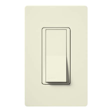 Lutron SC 1PSNL BI Biscuit Claro Single Pole Designer Switch With