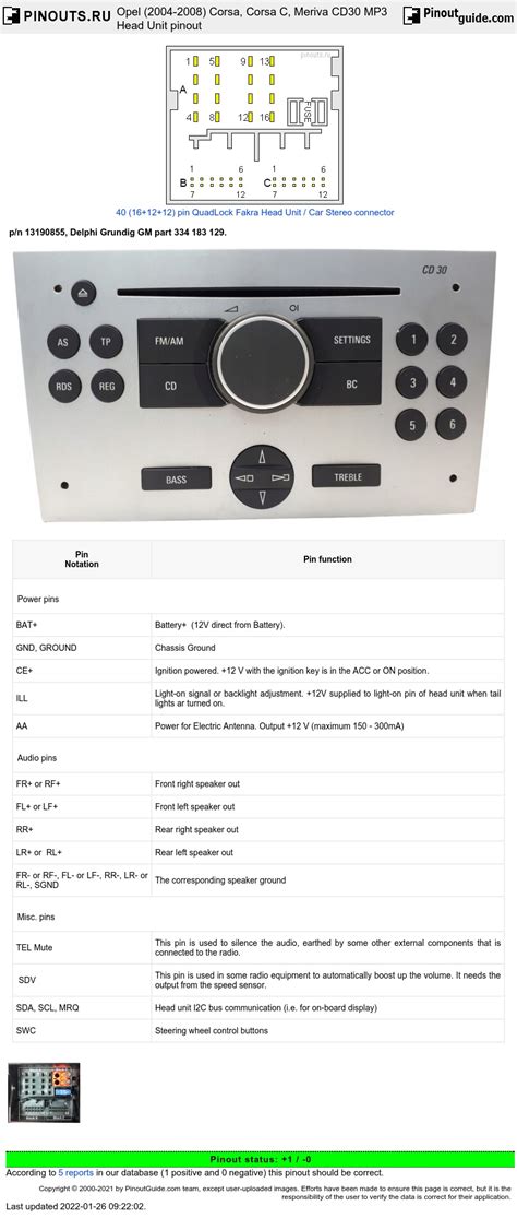 Vauxhall Insignia Stereo Wiring Diagram Wiring Diagram And Schematic