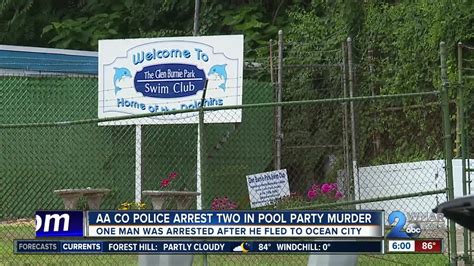 Two Men Arrested In Connection To Shooting At Glen Burnie Pool Party