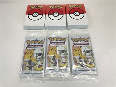 pokemon mcdonalds 25th anniversary pack lot of 3 | #4628993200