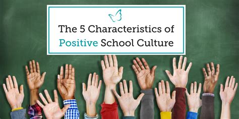 The 5 Characteristics Of Positive School Culture