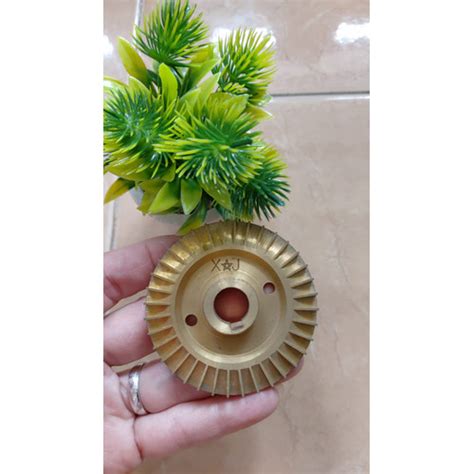 Jual IMPELER POMPA AIR FIR DB 125 KUNINGAN ASLI ALMUNIUM KUNINGAN