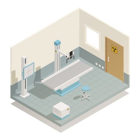 Free Vector Hospital Medical Equipment Isometric