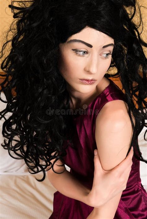 Brunette Stock Image Image Of Pretty Adult Hair Skinny 27568481