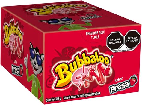 Amazon Bubbaloo Adams Goma De Mascar 47 Pz Sabores Varios