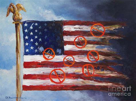 Let Freedom Reign Painting By Deborah Smith