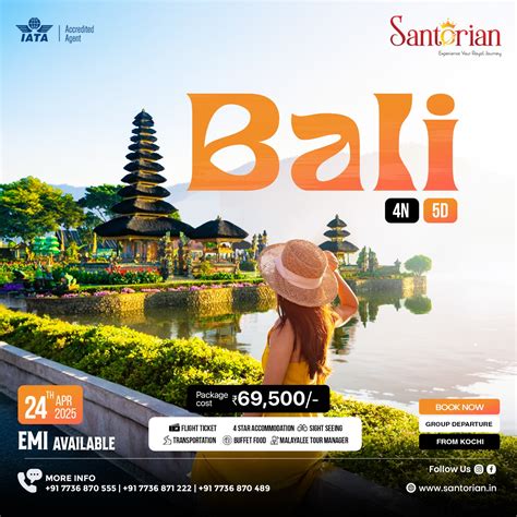 Santorian Tours & Travels | 🌴 Experience the Magic of Bali with