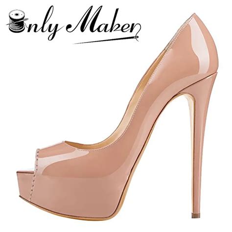 Onlymaker Summer Sandals Pumps Womens Stilettos 16cm Extremely High