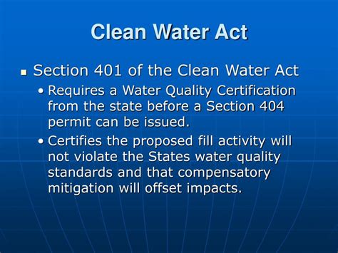 Ppt Water Quality Certification Program Powerpoint Presentation Free