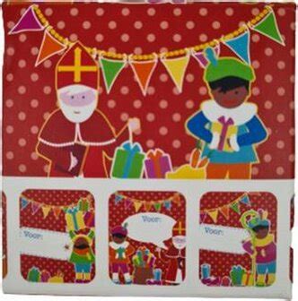 Sint En Piet Stickers Multicolor Cadeau Stickers Sinterklaas