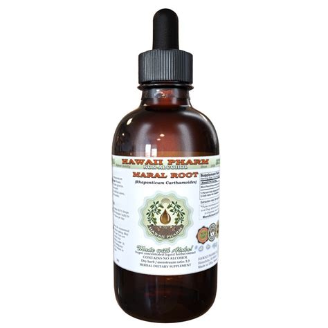 Buy Maral Alcohol Free Liquid Extract Maral Rhaponticum Carthamoides