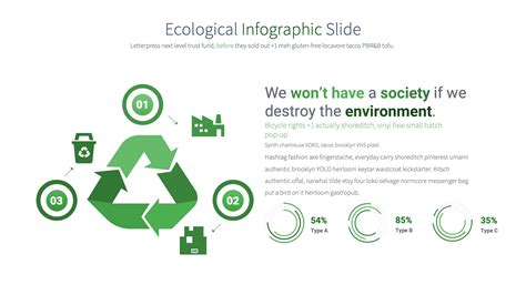 Ecological Keynote Infographics Slides Presentation Templates