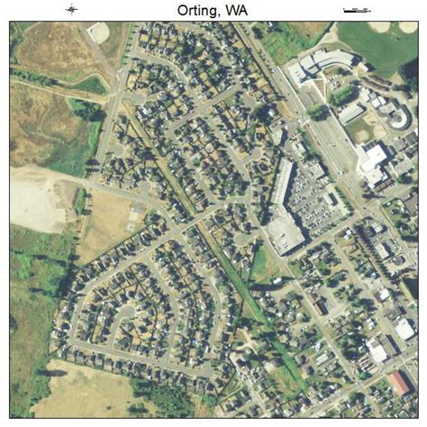 Aerial Photography Map Of Orting Wa Washington