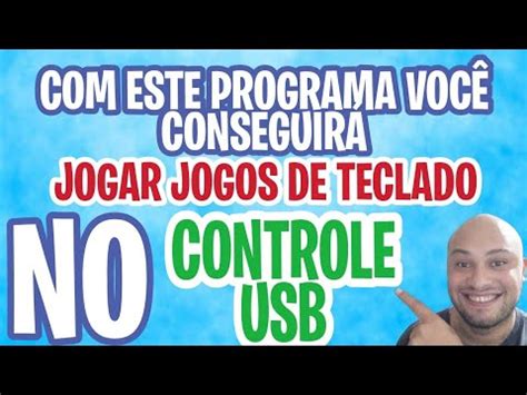 Como Jogar Qualquer Jogo De Pc No Controle Usb Qualquer Jogo Que S