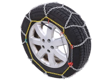 T N Sprinter Titan Snow Chains Diamond Pattern Square Link