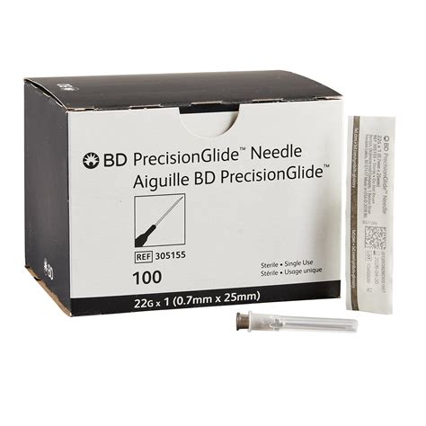 New Bd Box Of G X Precision Glide Needle Disposables