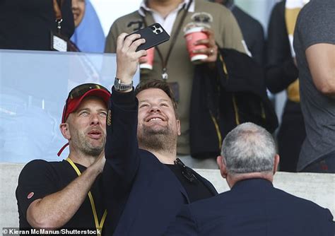 James Corden Enjoys Homecoming Drinks With Dominic Cooper And Justin