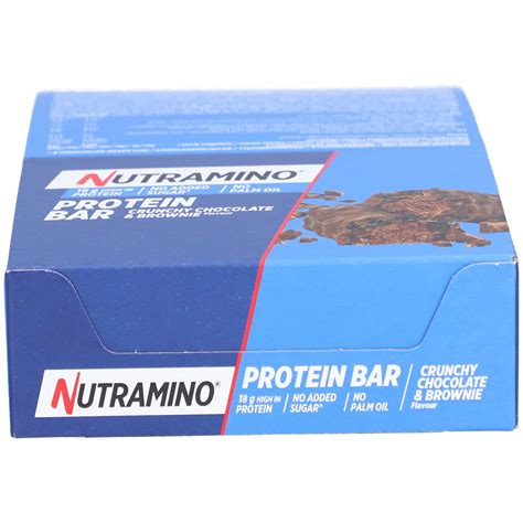 Nutramino Protein Bar 55G Crispy Chocolate Brownie 12x55 G Redcare