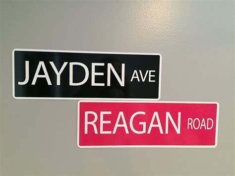 Personalized Street Sign – Superior Stickers