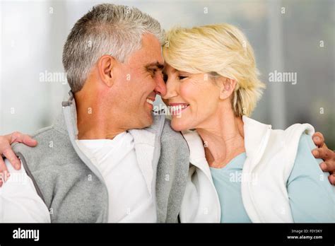 Mature woman flirting hi-res stock photography and images - Alamy