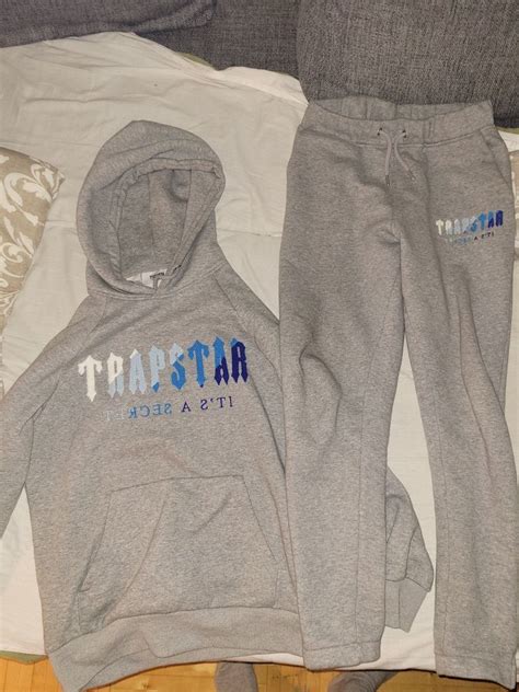 Trapstar Tracksuit Ice Blue Gray Warszawa Bemowo Olx Pl