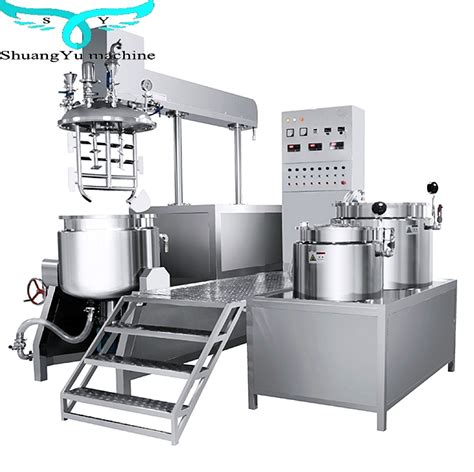 Vacuum Emulsifying Mixer For Viscous Fluid Petroleum Jelly Machine