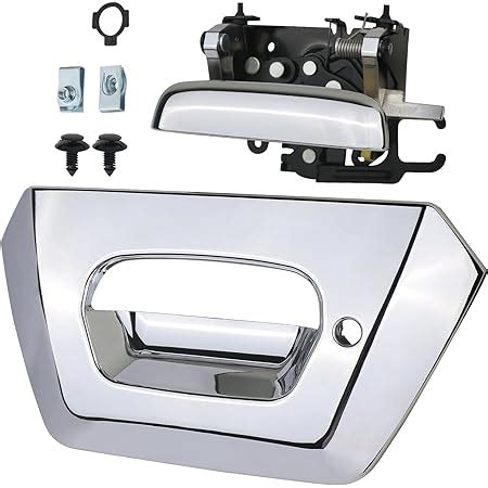 Amazon APPERFiT Tailgate Handle Latch With Bezel Trim Chrome