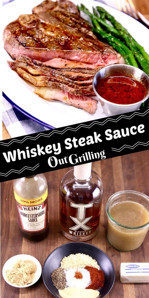 Whiskey Steak Sauce {for Grilled Steak} - Out Grilling | Steak sauce ...