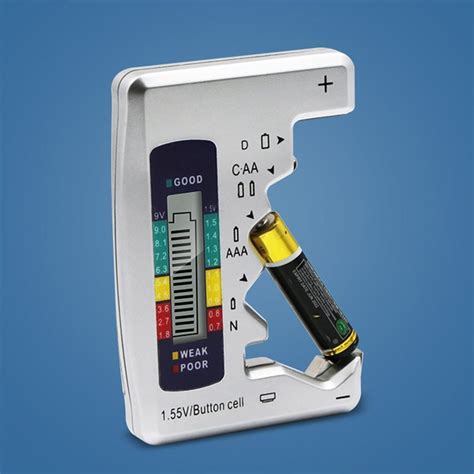 Digitale Batterij Tester Checker Batterij Capaciteit Tester Voor C D 9V